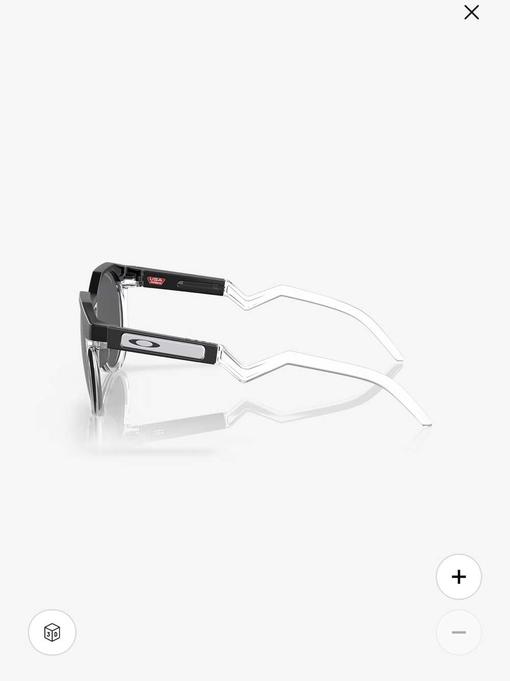 Oakley HSTN Black/Clear Polarized Sunglasses - Picture 3 of 11